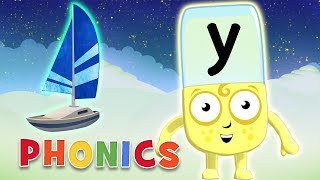 Phonics - Learn to Read | The Letter Y | Alphablocks