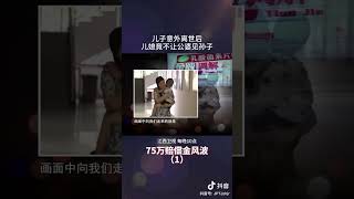 儿子意外离世，儿媳不让公婆见孙子，究竟原因为何？ #情感 #矛盾 #金牌调解