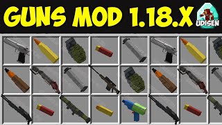 Minecraft GUN mod 1.18.2 - How download and install Simple Guns Datapack 1.18.2