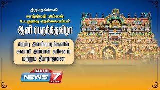 🔴சிறப்பு நேரலை | நெல்லையப்பர் கோவில் ஆனி பெருந்திருவிழா | அலங்காரங்களில் சுவாமி அம்பாள் தரிசனம்