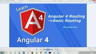 Angular Routing (Angular 4) : Basic Routing #6