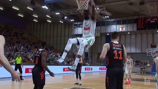 SLAM! Marvin Jones with a powerful dunk! (Petrol Olimpija - Cedevita, 10.3.2019)