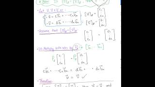 The Coordinate Mapping (Theorem)
