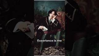 OSCAR WILDE SAID THIS ABOUT EXPERIENCE | #shorts #trending #motivation