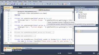 Visual Basic Tutorial 95 Person Part 4 YouTube