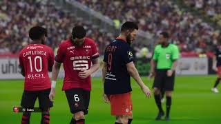 PES 2021 Hindi Gameplay : Stade Rennais - Montpellier - 2021/22