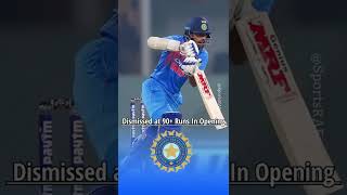 Top 5 Indian Openers Most Dismissed at Nineties Runs in a Career of ODI Cricket | India ODI Records