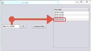 Java - Display Date In JTable From JDateChooser In Java Using NetBeans [ with source code ] 📅