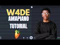 How To Produce Like W4DE from Scratch | FL Studio Mobile 