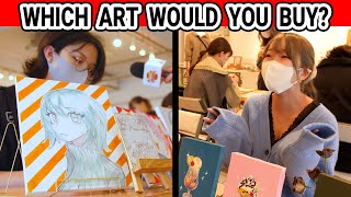 23 Japanese Students' Art Pieces: What Japanese youth does right now