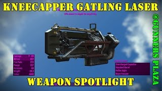 Fallout 4: Weapon Spotlights: Kneecapper Galting Laser (Gunners Plaza)