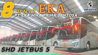 AWAL TAHUN LANGSUNG RILIS 8 UNIT ⁉️ AMUNISI BUS TERBARU MILIK PO EKA MIRA SI CEPAT DARI ADIPUTRO