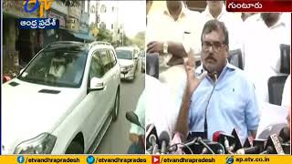 Minister Botsa Satyanarayana Visit Guntur | Inspect Drainage System