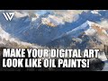 Get Oil Painting Depth In Your Digital Artwork!