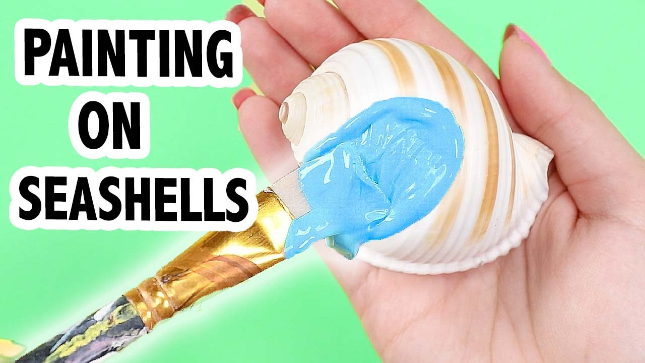 Painting on Seashells #4