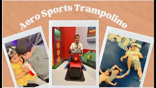 A FUN DAY IN AERO SPORTS TRAMPOLINE PARK OAKVILLE ONTARIO,CANADA