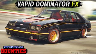 VAPID DOMINATOR FX - старенький, но удаленький маслкар в GTA Online