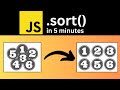 JS array .sort() method