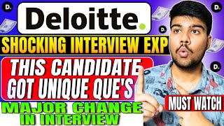 🚀 Latest Deloitte Interview Experience | Unique \u0026 Tricky Questions!