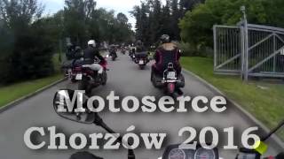 Motoserce - Chorzów 2016 (przejazd ulicami Chorzowa ).