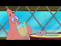 Patrick drinks a Krabby Patty