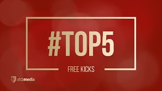 Top five | Fantastic free-kicks from AFC Bournemouth's promotion winning season