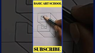 बहुत आसान 😱😱3d Drawing 😳😳 #shorts #trending #viral