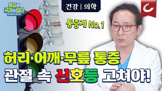 관절 속 신호등이 고장나면 주변 근육까지 뻣뻣해진다? 관절 통증! 이 신호등을 고쳐야 제대로 된 치료입니다 [통증엔 국경이 없다 9회]