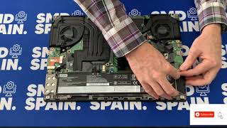 Lenovo Thinkpad P15 Gen 1 How to Replace Battery Disassembly