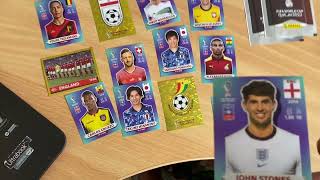 Panini World Cup FIFA 2022 Qatar Stickers album out first look and opening