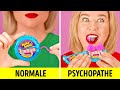 PERSONNES NORMALES VS PSYCHOPATHES || Drôle de situations d’autres personnes VS moi par 123 GO!