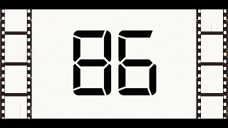 Countdown from 86 to 0 (Retro)
