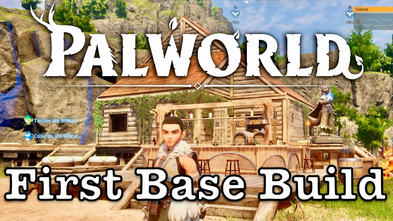 PALWORLD First Base Build / Speed Build Video - YouTube