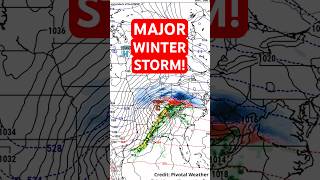 MAJOR Winter Storm to Bring Heavy Snow and Ice #winterstorm #snowstorm #weatherforecast #icestorm