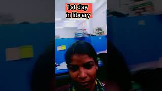 1st day in library🏫📚🏫📚गाँव की लड़की#shorts #motivation#viralvideo