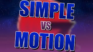 Motion Inputs VS Simple Inputs