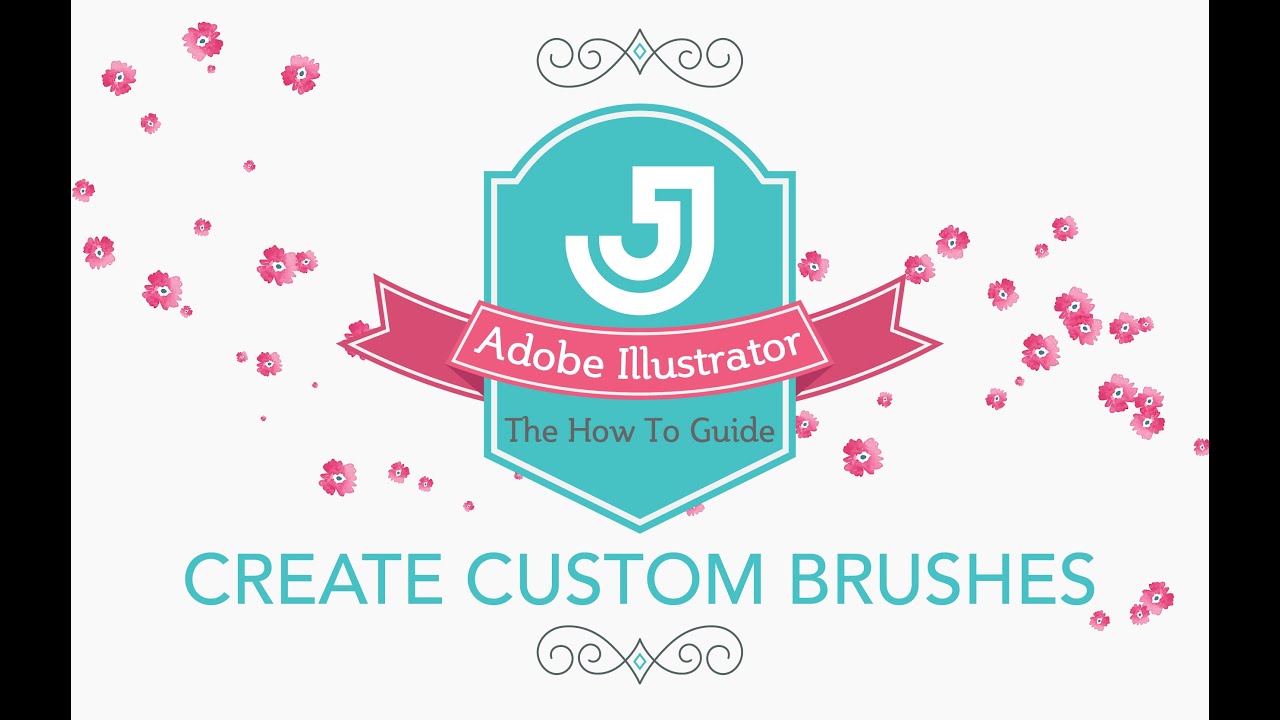 How To Create Custom Brushes In Illustrator Youtube