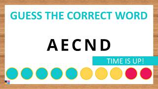 [Scrambled Word Game] Can You Unscramble These Words? 5 Letters