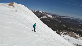 mammoth chair23 top to face lift station through scotty's  chute