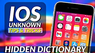 iPhone Hidden Tips and Tricks I iOS unknown features I iPhone hidden features for all iOS users