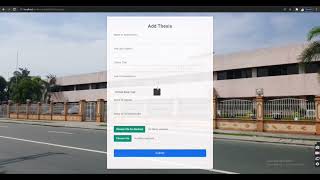 Thesis Archive Demo