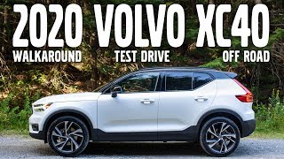 2020 Volvo XC40 R-Design Walkaround, Test Drive, and Off-Road Review