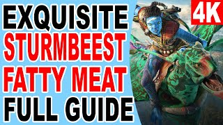 How to Find Superior and Exquisite Sturmbeest Fatty Meat Heavy Hide - Avatar Frontiers of Pandora