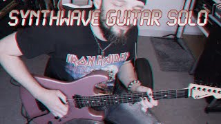 Synthwave guitar solo 📼