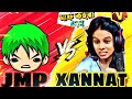 @xannatgaming6100  VS JMP FF || INSANE 1 V 1 GAMEPLAY FILE USER 🐸 NEW DHAMAKA 👽🔥