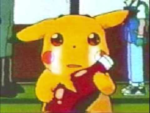 Pikachu With Ketchup Sad