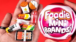 Opening Foodie Mini Brands - A Closer Look