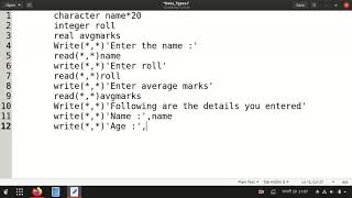 [Fortran 3] Data Types