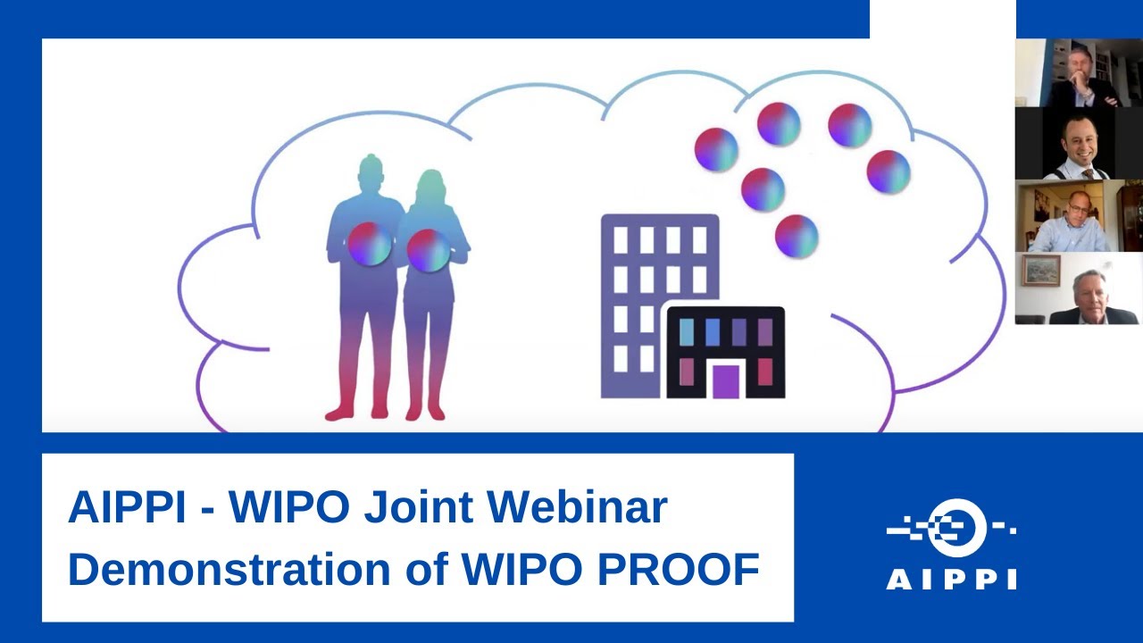 Aippi Wipo Joint Webinar Demonstration Of Wipo Proof Youtube