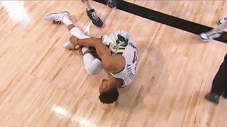 Giannis Scary Injury & Khris Middleton Takes Over Game 4! Bucks vs Heat 2020 NBA Playoffs
